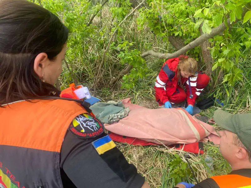 У лісосмузі під Павлоградом знайшли зниклу бабусю: жінка пролежала на холоді майже добу