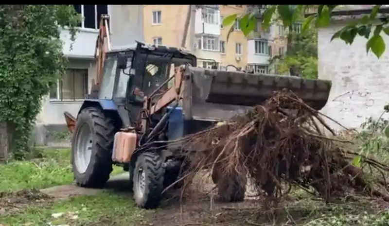 У Павлограді ліквідовують наслідки буревію: комунальні служби працюють у посиленому режимі