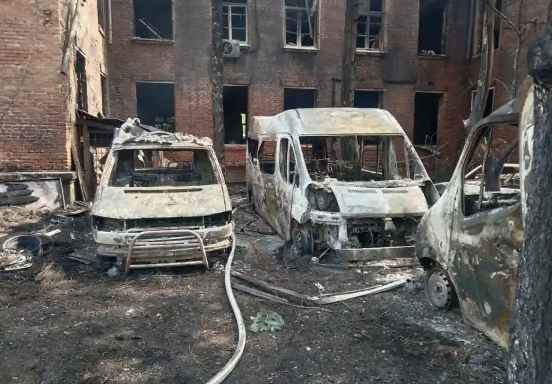 Будівлю «Госпітальєрів» у Павлограді готують до знесення після удару дронів