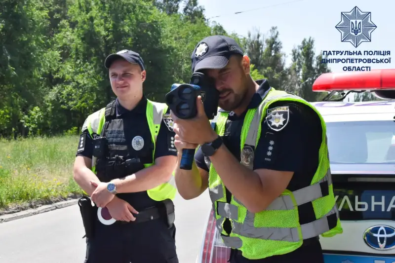 TruCam у дії: у Павлограді контролюють швидкість водіїв на ключових ділянках